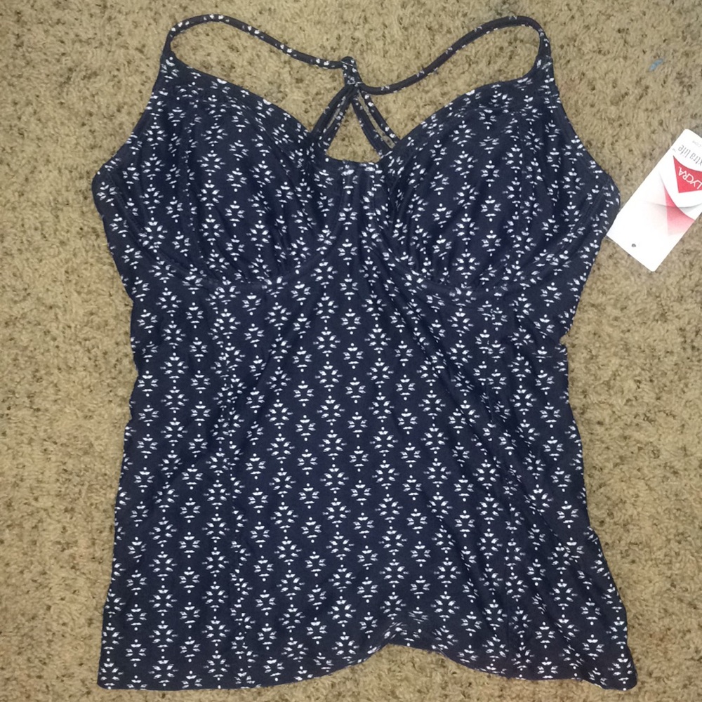 Athleta Tankini Swimsuit Top- New With Tags